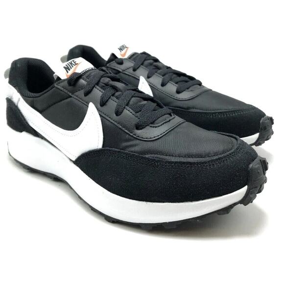 Size 10 Men Nike Waffle Debut Casual Sneakers Black (DH9522 001 ) main image 4